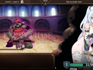 Arena Story Rouge And Princess Knight - Fighting a smile with 1 hp!