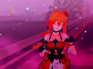 【MMD Honkai Star Rail 4k/60fps】《Jingliu (镜流) Guinaifen (桂乃芬)》~愛包ダンスホール(Heart Pie Dancehall) HIMEHINA