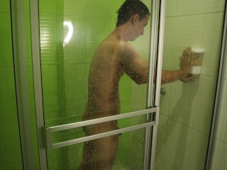 PERVERTIDA DE MI VECINA SE METE ALA DUCHA A BAÑARME CUANDO MI ESPOSA NO ESTA