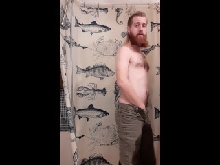 Guy desperate to wet his pants