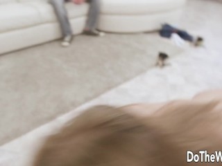 Cum Thirsty Wife Anya Akulova Gets Banged in Front of Cuckold's Eyes