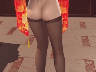 Dead or Alive Xtreme Venus Vacation Tsukushi and Kokoro New Years Outfit Nude Mod Fanservice