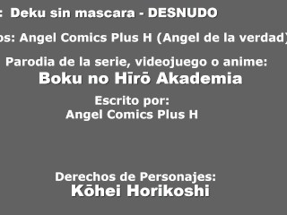 Deku sin mascara - DESNUDO