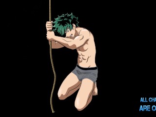 Deku sin mascara - DESNUDO