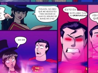 Clark folla con Zoe la conejita - Superman hentai