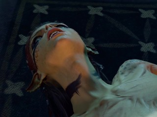 Baldur's Gate 3 (bg3) Lae'zel and Minthara Romance Scene