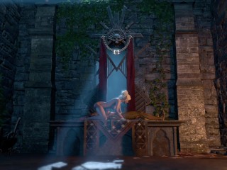 Baldur's Gate 3 (bg3) Lae'zel and Minthara Romance Scene