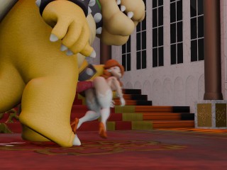 Mario, Daisy and Bowser - The Tragic Story of Princess Daisy  porn cartoon