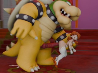 Mario, Daisy and Bowser - The Tragic Story of Princess Daisy  porn cartoon