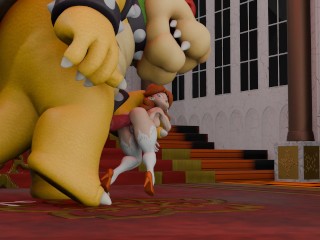 Mario, Daisy and Bowser - The Tragic Story of Princess Daisy  porn cartoon