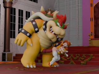 Mario, Daisy and Bowser - The Tragic Story of Princess Daisy  porn cartoon