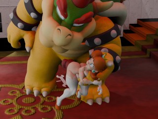 Mario, Daisy and Bowser - The Tragic Story of Princess Daisy  porn cartoon