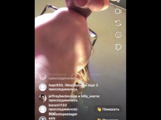 Celebrating New Year with Instagram Live Sex