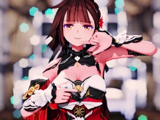 【MMD Honkai Impact 3rd 4k/60fps】《Li Sushang (李素裳)》 ~《人生リセットボタンぽちーｗ( 沙花叉クロヱ)》