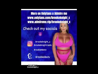 ONLYFANS LEAKED| Brooke Knight showing off boobs & pussy  | naked tiktok