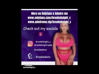 ONLYFANS LEAKED | BROOKE KNIGHT “pretty” WET PUSSY & BIG TITS & BIG ASS | Naked Tiktok