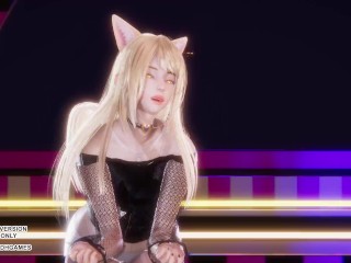 [MMD] Sistar - Touch my body Ahri Sexy Kpop Dance League of Legends Uncensored Hentai 4K 60FPS