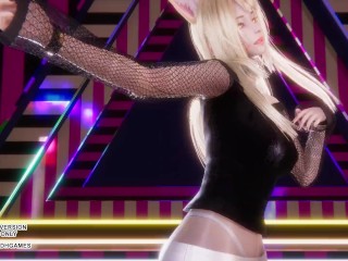 [MMD] Sistar - Touch my body Ahri Sexy Kpop Dance League of Legends Uncensored Hentai 4K 60FPS