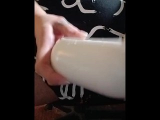 Theragun clit massage!