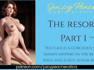 The Resort Part 1 You catch a gorgeous MILF skinny dipping in the resort pool