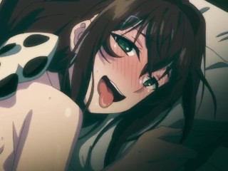 Cutie with Small Breasts Loves Tongue Kissing | Hentai