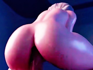 2B Uses All Three Of Her Tight Robotic Holes To Please A Hard Cock