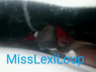 MissLexiLoup trans female tight Rectums ass fucking menthol shaving cream secret intense fireworks A