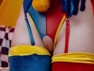 The Amazing Digital Circus. Pomni Will Make You Cum - MollyRedWolf