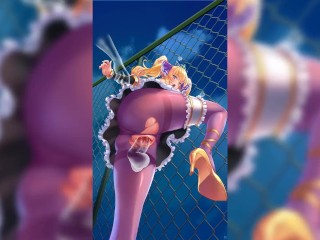 Hot Blond Boobjob then get Fucked Outside Alberta Project QT  Hentai Uncensored