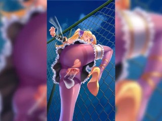 Hot Blond Boobjob then get Fucked Outside Alberta Project QT  Hentai Uncensored