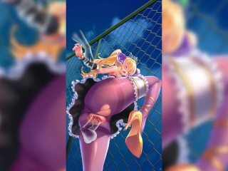 Hot Blond Boobjob then get Fucked Outside Alberta Project QT  Hentai Uncensored