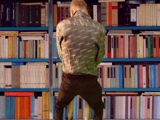 Cute Bookworm Fucked By Male Librarian