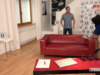 Beautiful Bambi Bell Flaunts Her Big Natural Tits In This Hardcore Casting - VIP SEX VAULT