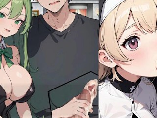 【#02 マゾ勇者と色仕掛けのサキュバスカジノ 実況(体験版)】爆乳サキュバス達に手コキフェラ足コキで射精させられコインを失い・・(逆レ〇プ ファンタジーRPG同人エロゲー）