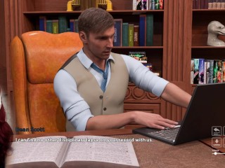 Steps of Debauchery # 10 (No Panties Under the Desk)