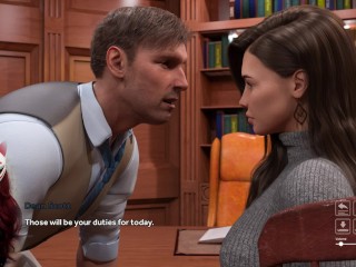 Steps of Debauchery # 10 (No Panties Under the Desk)