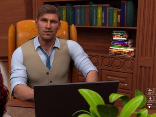 Steps of Debauchery # 10 (No Panties Under the Desk)