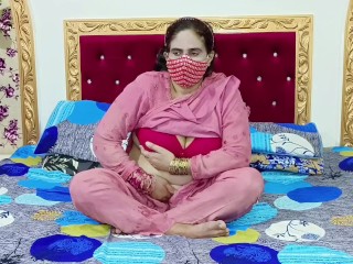 Very Hot Punjabi Bhabhi Best Riding On Huge Dildo With Dirty Hindi Talking