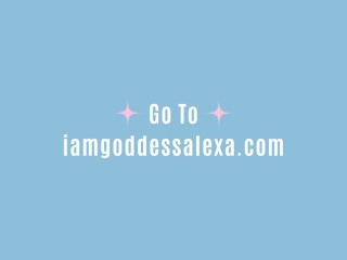 Pimped Out For Femdom Goddess Alexa - Encouraged Bi / Gay