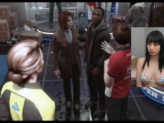 PORN react ! I watched "Pleasure Model" - Detroit Become Human