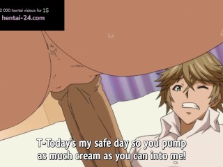 Put your cock in my pussy! Faster! [Uncensored Hentai English Subtitles]