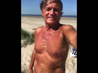 Ultimateslut SPERM CUM ON THE BEACH homemade amateur real public porn