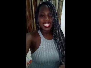 Slimthick Ebony Cam Model Recording Gets Very Excited To Sucking And Horny Freaky Fucking - Jhodez