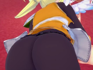 Lalatina Dustiness Sucking dick and boobjob titijob | 1 |  Kono Subarashii | Pov and Full on Patreon