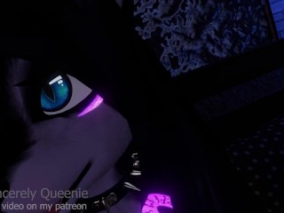 Mouse Girlfriend fucks your throat and cuddles you afterwards - ASMR - Yiff - Futanari - POV