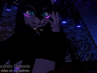 Mouse Girlfriend fucks your throat and cuddles you afterwards - ASMR - Yiff - Futanari - POV