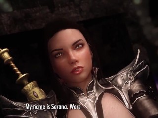 Meeting Serana for the first time