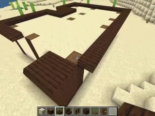 How to build a Desert Survival House in Minecraft