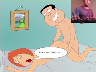 family guy: Quagmire fucks Lois doggy style (gameplay pc)