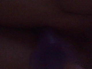 Mega Horny orgasm fun with purple toy